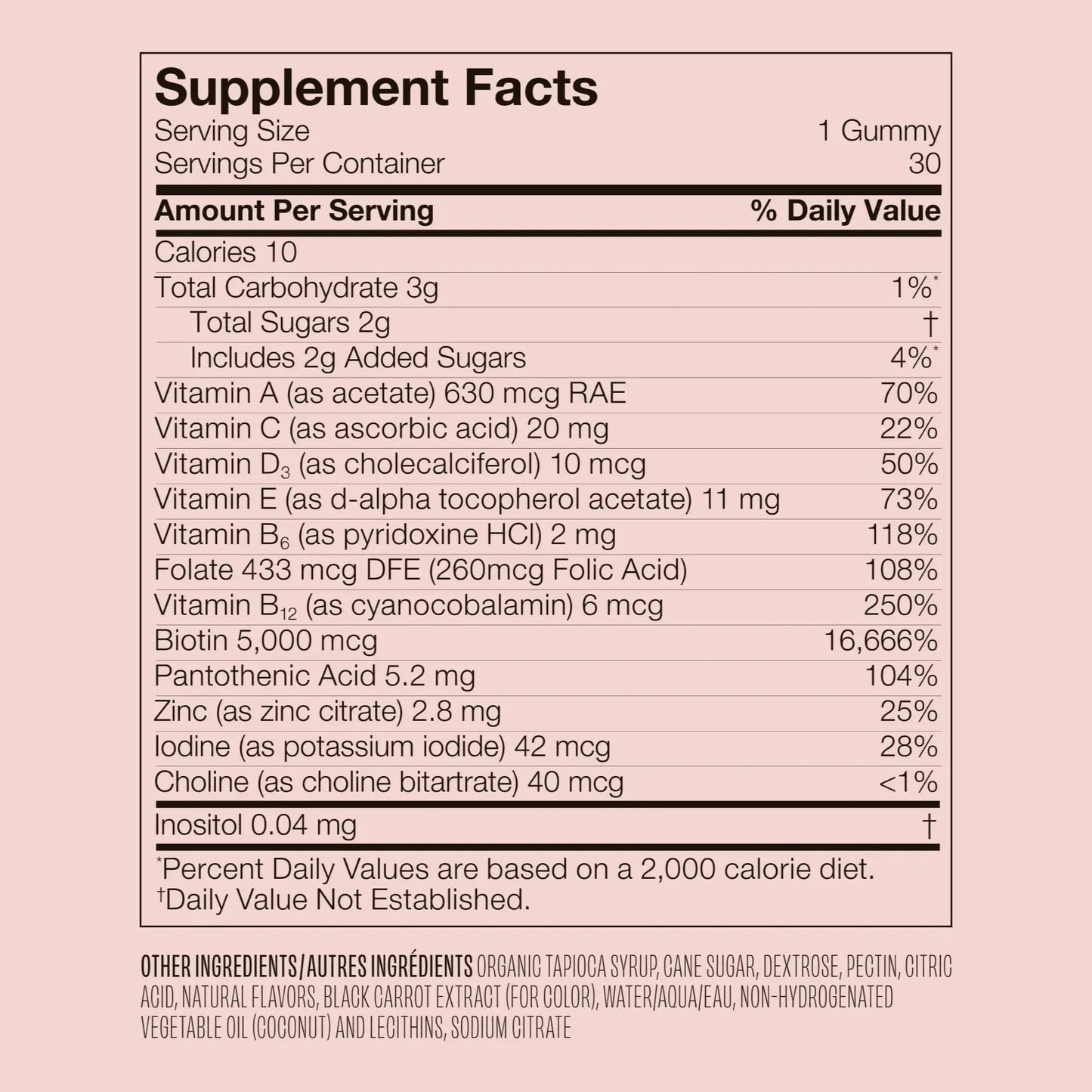 Vegamour GRO Hair Gummies – Biotin-Enriched, Clinically Proven Formula for Hair Growth & Overall Hair Wellness
